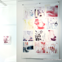 last summer wave - makeover art series - by STSchwanitz - wandbild - complete work before separation