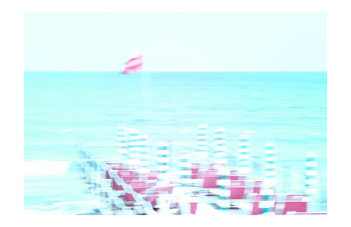 azzurro bianco e rosso - by STSchwanitz - photographic edition - wandbild - 009200